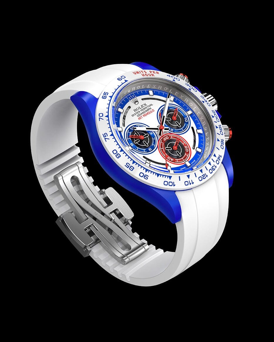 Rolex Daytona AET REMOULD SPEED (RUBBER STRAP) 勞力士地通拿 40毫米訂製腕錶 | WORLDTIMER