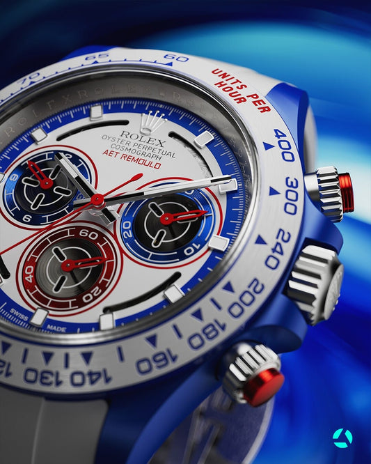AET REMOULD Rolex Daytona "SPEED (RUBBER STRAP)" F1赛车文化灵感 劳力士地通拿 | WORLDTIMER