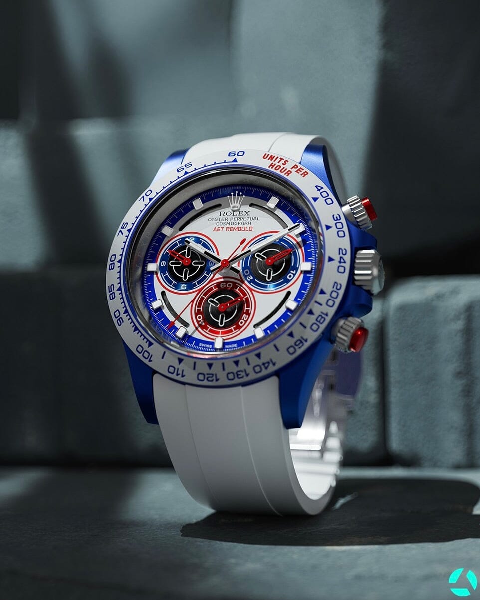 AET REMOULD Rolex Daytona "SPEED (RUBBER STRAP)" F1赛车文化灵感 劳力士地通拿 | WORLDTIMER