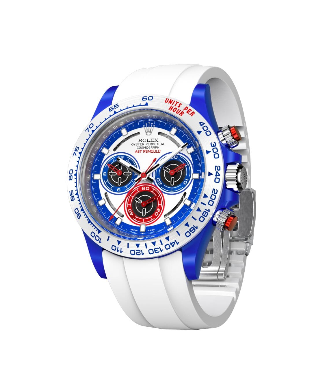 Rolex Daytona AET REMOULD "SPEED (RUBBER STRAP)" 靈感來自F1賽車文化的 勞力士 地通拿 | WORLDTIMER