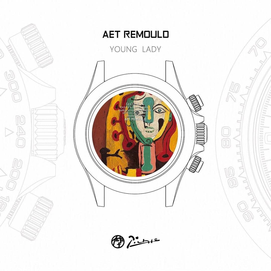 AET REMOULD 勞力士 地通拿 YOUNG LADY RUBBER STRAP 陶瓷手錶 Rolex Daytona Ceramic | WORLDTIMER