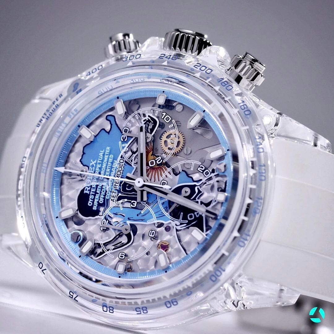 AET REMOULD Rolex Sapphire Daytona ARGENTINA EDITION | WORLDTIMER