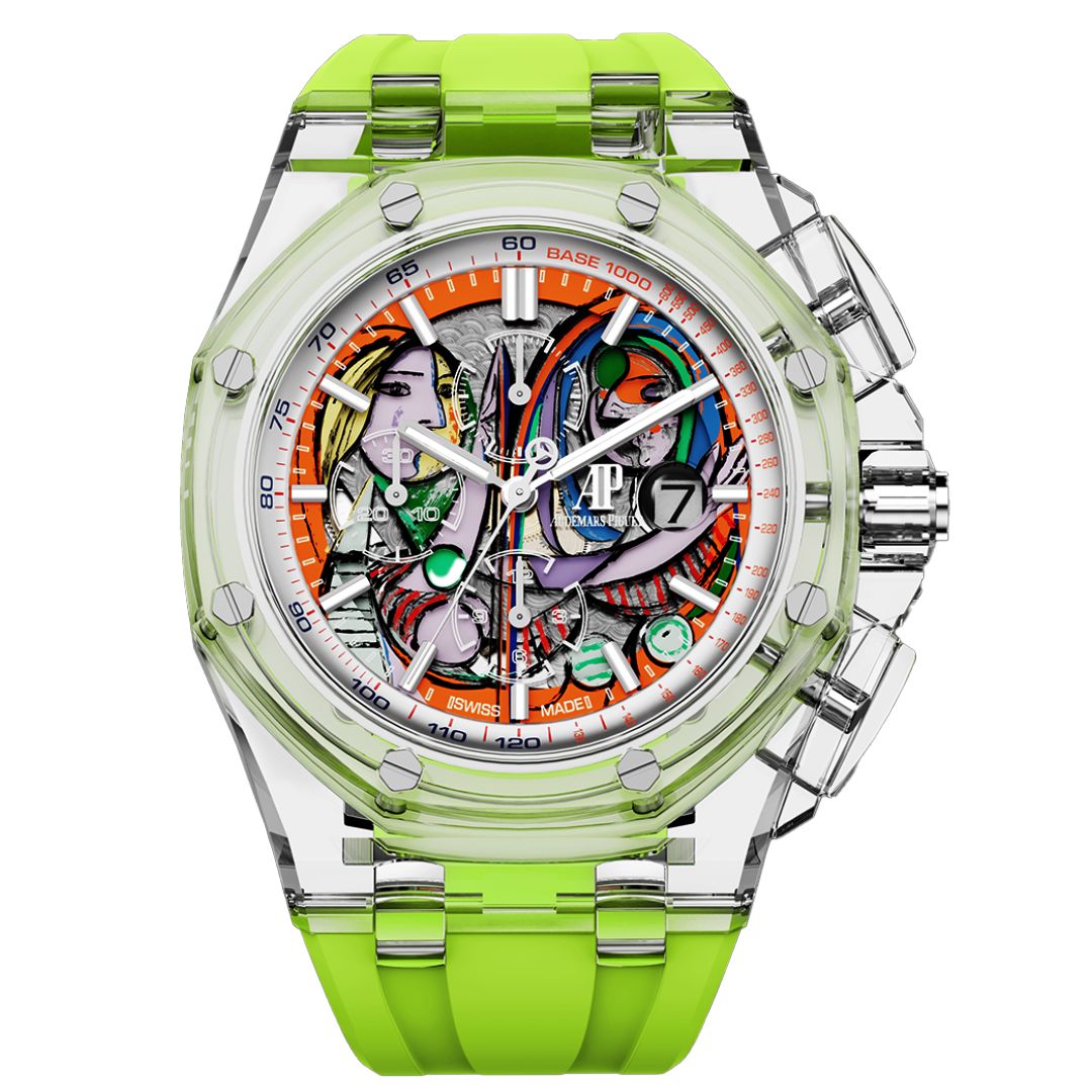 The Art of Watchmaking: AET REMOULD's Picasso-Inspired Royal Oak Offshore 製錶的藝術：AET REMOULD以畢加索為靈感的皇家橡樹離岸型 | WORLDTIMER