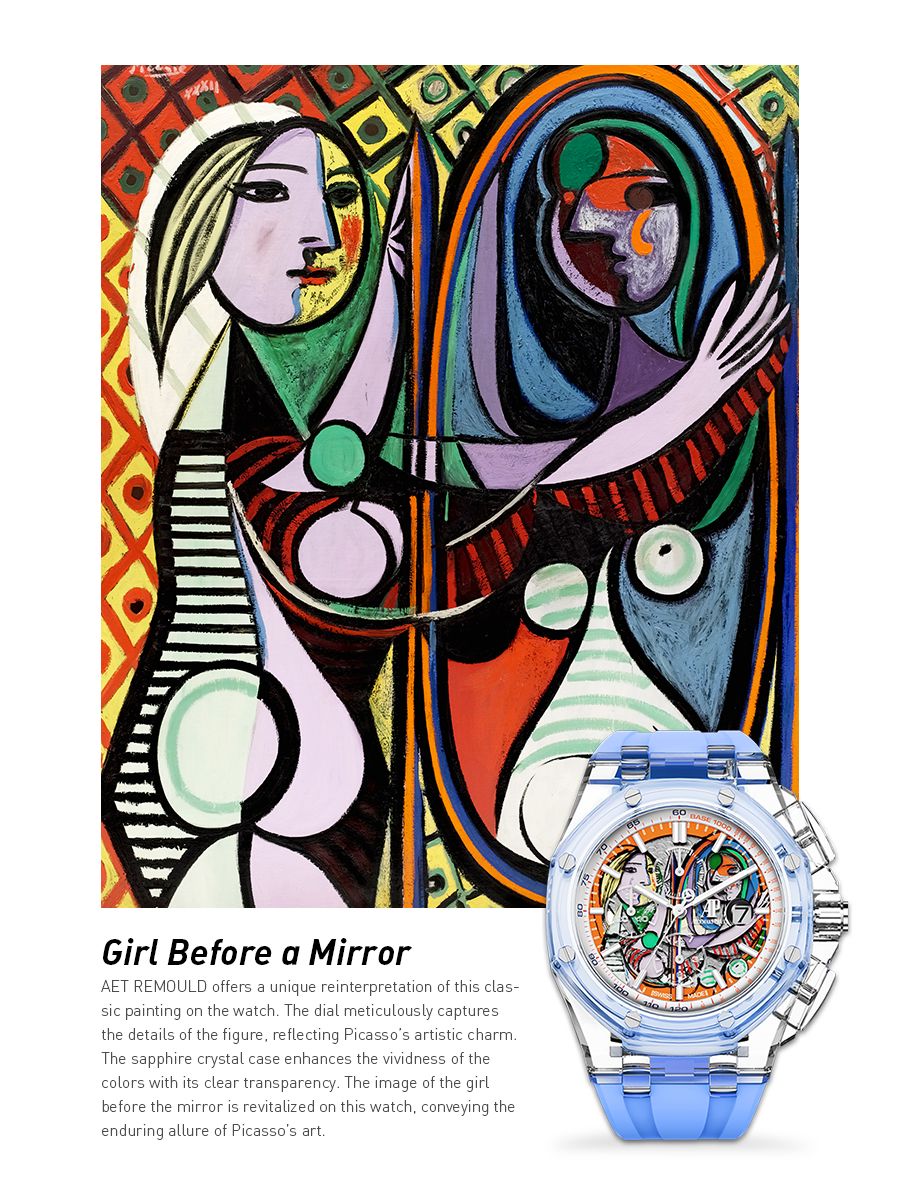 AET REMOULD Crafts a ROYAL OAK MASTERPIECE Inspired by PICASSO - AET REMOULD 精心打造的皇家橡樹大師作品，靈感來自畢加索 | WORLDTIMER