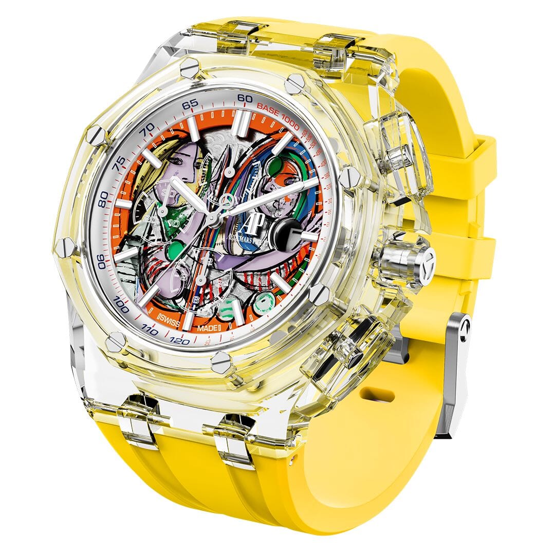 The Art of Watchmaking: AET REMOULD's Picasso-Inspired Royal Oak Offshore 製錶的藝術：AET REMOULD以畢加索為靈感的皇家橡樹離岸型 | WORLDTIMER