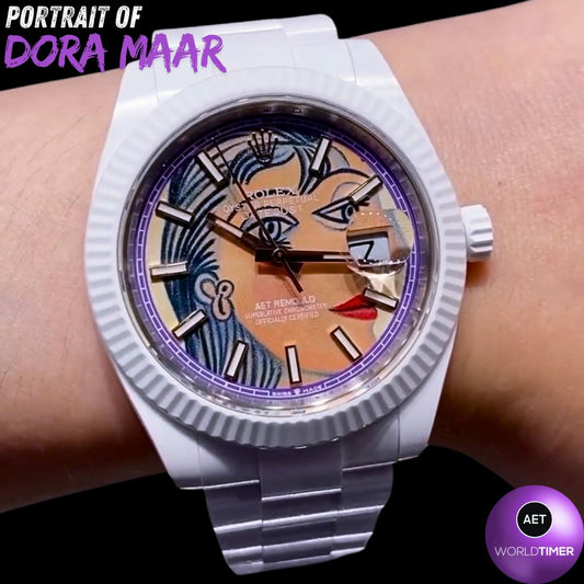 Rolex Datejust AET REMOULD x PICASSO PORTRAIT OF DORA MARA 劳力士 日志型 全陶瓷手表 | WORLDTIMER
