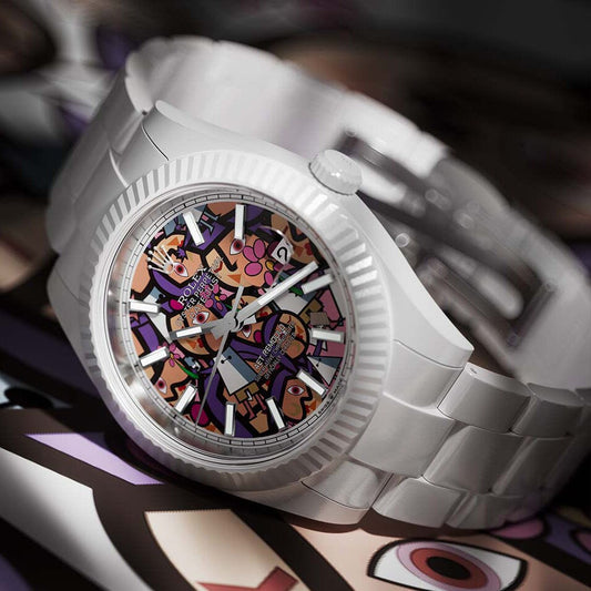 Rolex Datejust AET Remould x Picasso Boy&Girl-Moon 劳力士日志型 全陶瓷手表 | WORLDTIMER