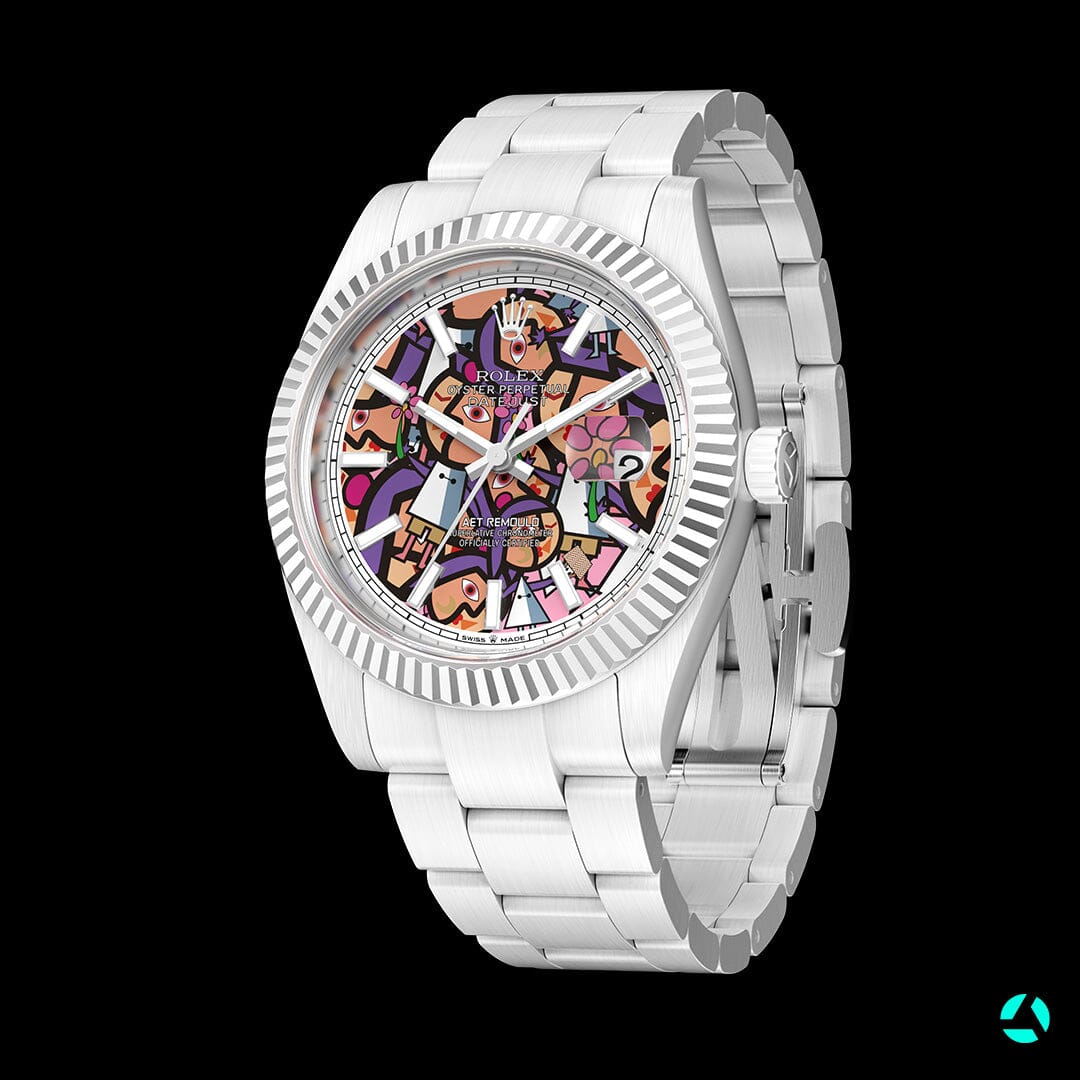 Rolex Datejust AET Remould x Picasso Boy&Girl-Moon 劳力士日志型 全陶瓷手表 | WORLDTIMER