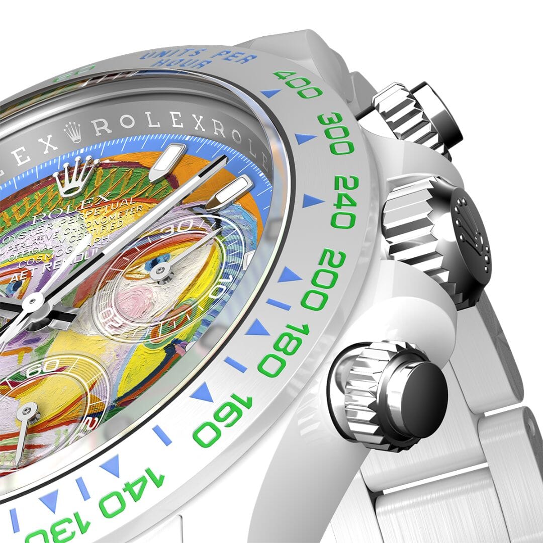 AET Remould x 畢加索 勞力士 地通拿 WOMAN BY THE WINDOW Daytona Rolex Full Ceramic Watch | WORLDTIMER