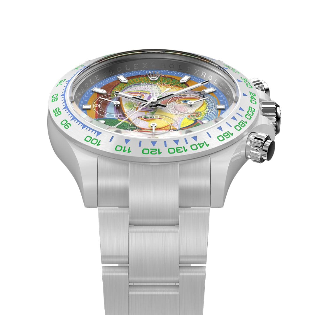 AET Remould x 畢加索 勞力士 地通拿 WOMAN BY THE WINDOW Daytona Rolex Full Ceramic Watch | WORLDTIMER