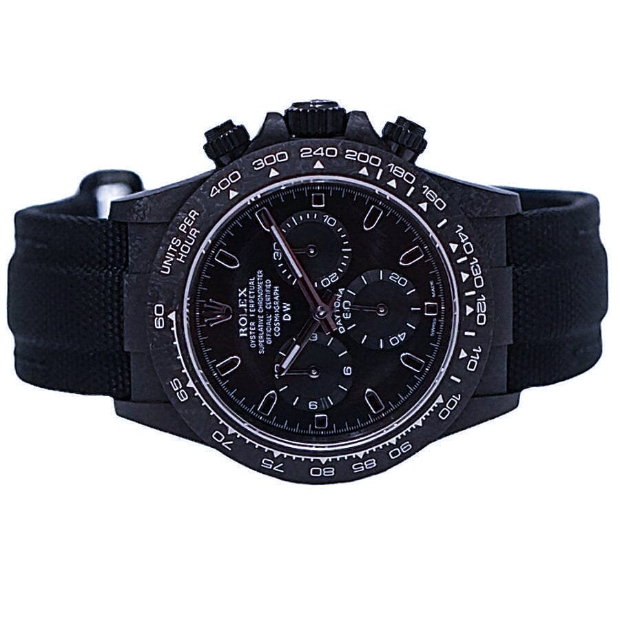 ALL BLACK Rolex DiW Daytona 劳力士DiW 碳纤维迪通拿 | WORLDTIMER