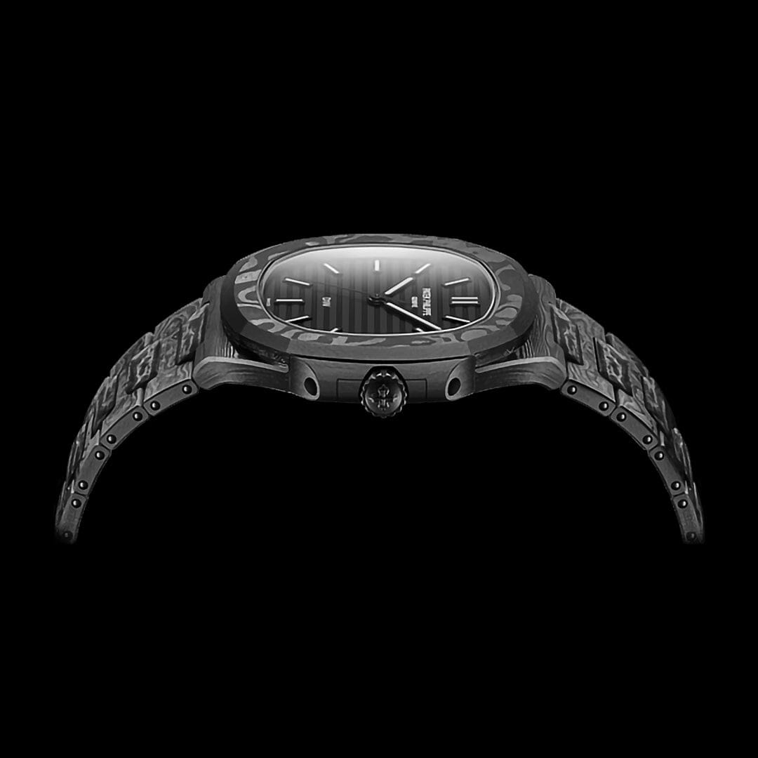 ALL CARBON BLACK Patek Nautilus DiW NTPT碳纤维 百达翡丽 鹦鹉螺5711 | WORLDTIMER