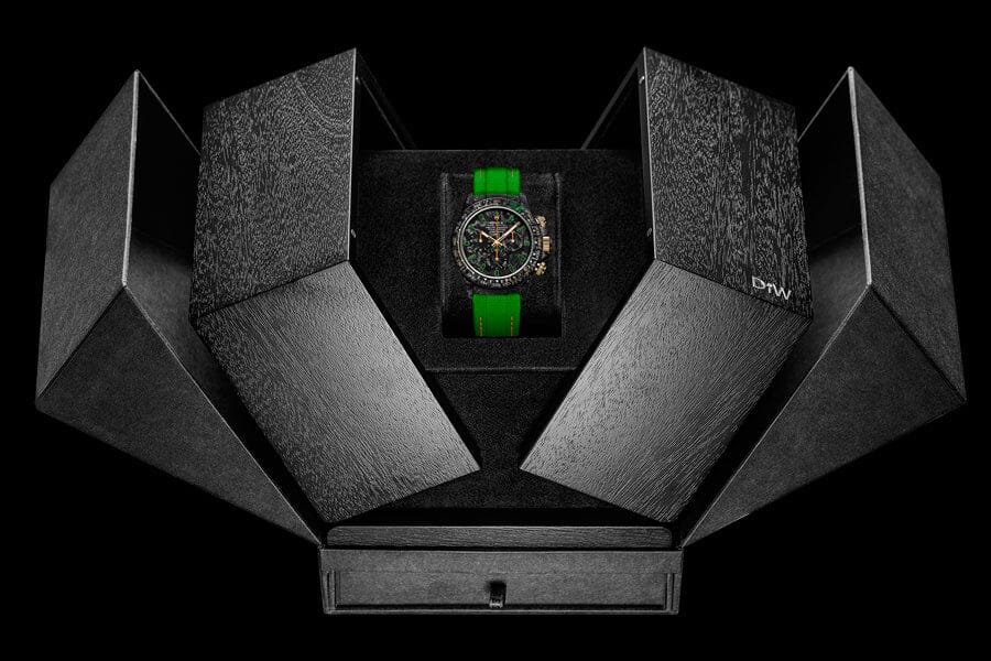 ALL CARBON LIME Rolex DiW Daytona 劳力士DiW 碳纤维迪通拿 | WORLDTIMER