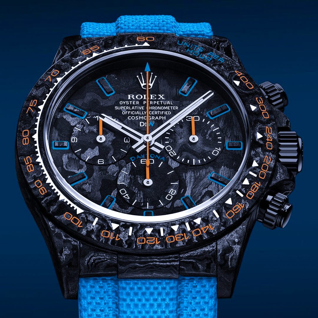 ALL CARBON TROPICAL Rolex DiW Daytona 劳力士DiW 碳纤维迪通拿 | WORLDTIMER