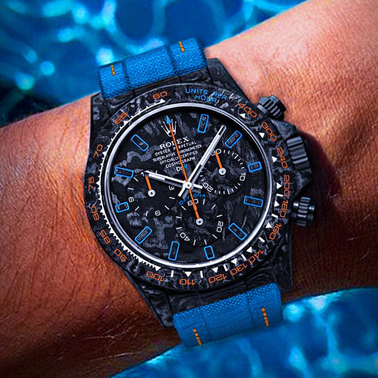 ALL CARBON TROPICAL Rolex DiW Daytona 力士DiW 碳纤维迪通拿 | WORLDTIMER