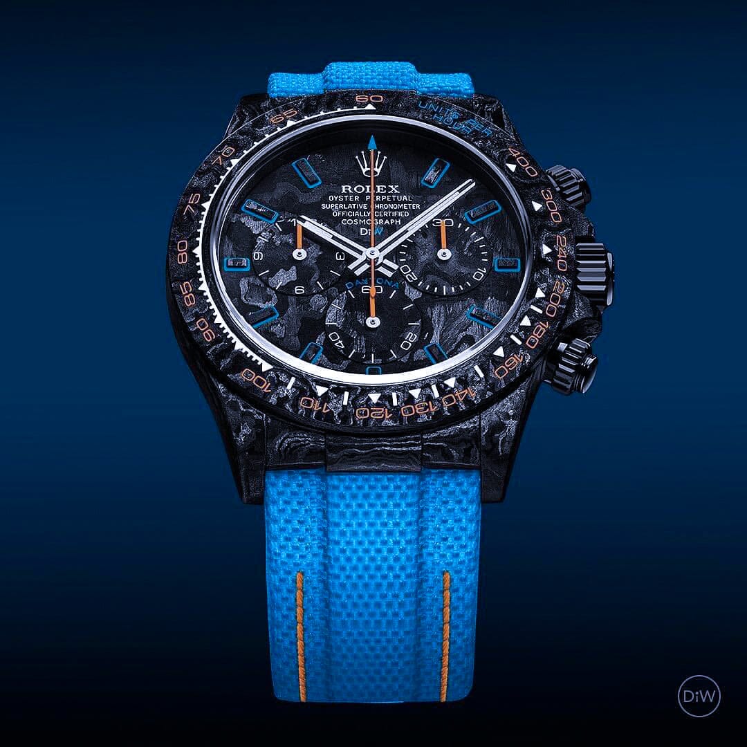 ALL CARBON TROPICAL Rolex DiW Daytona 劳力士DiW 碳纤维迪通拿 | WORLDTIMER