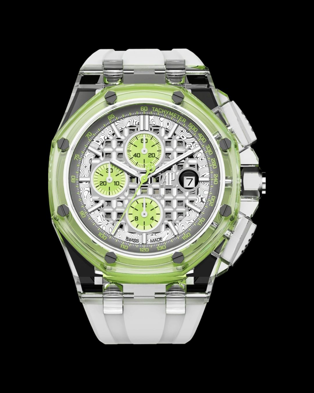 AP Offshore AET REMOULD SOGNEFJORD WHITE 爱彼皇家橡树离岸 | WORLDTIMER