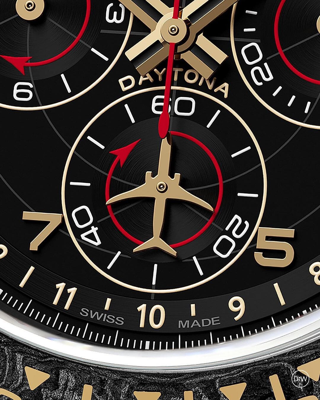 AVIA BLACK Rolex DiW Daytona 劳力士DiW 碳纤维迪通拿 | WORLDTIMER