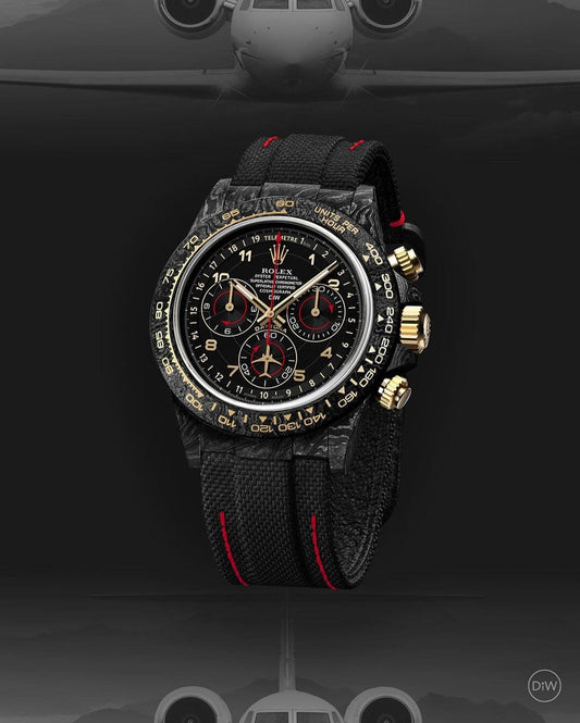 AVIA BLACK Rolex DiW Daytona 劳力士DiW 碳纤维迪通拿 | WORLDTIMER