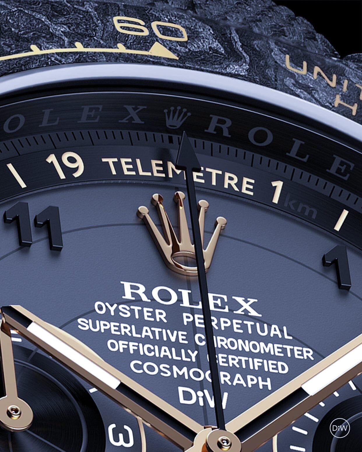 AVIA GREY Rolex DiW Daytona 劳力士DiW 碳纤维迪通拿 | WORLDTIMER