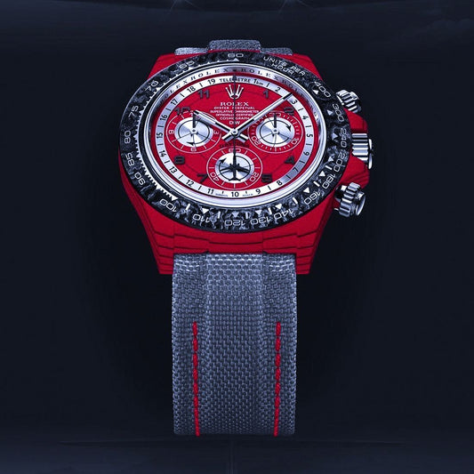 AVIA RED Rolex DiW Daytona CarboQuartz 劳力士DiW 石英纤维迪通拿 | WORLDTIMER
