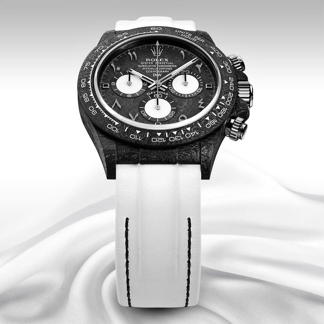 BLACK AND WHITE Rolex DiW Daytona 劳力士DiW 碳纤维迪通拿 | WORLDTIMER