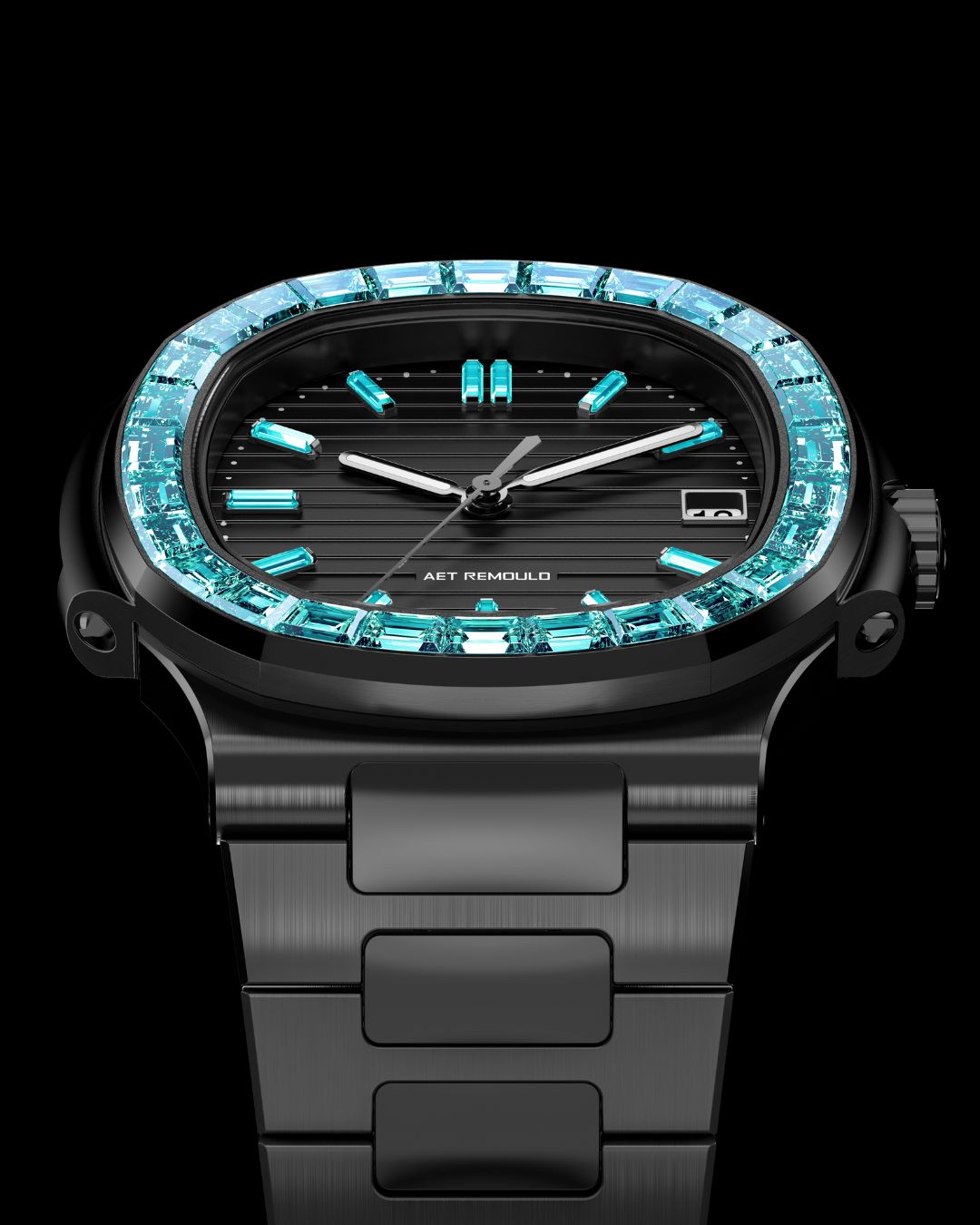 Blue Diamonds AET REMOULD Patek Nautilus Blue Realm 5711/111P (Retail: US$107,500)