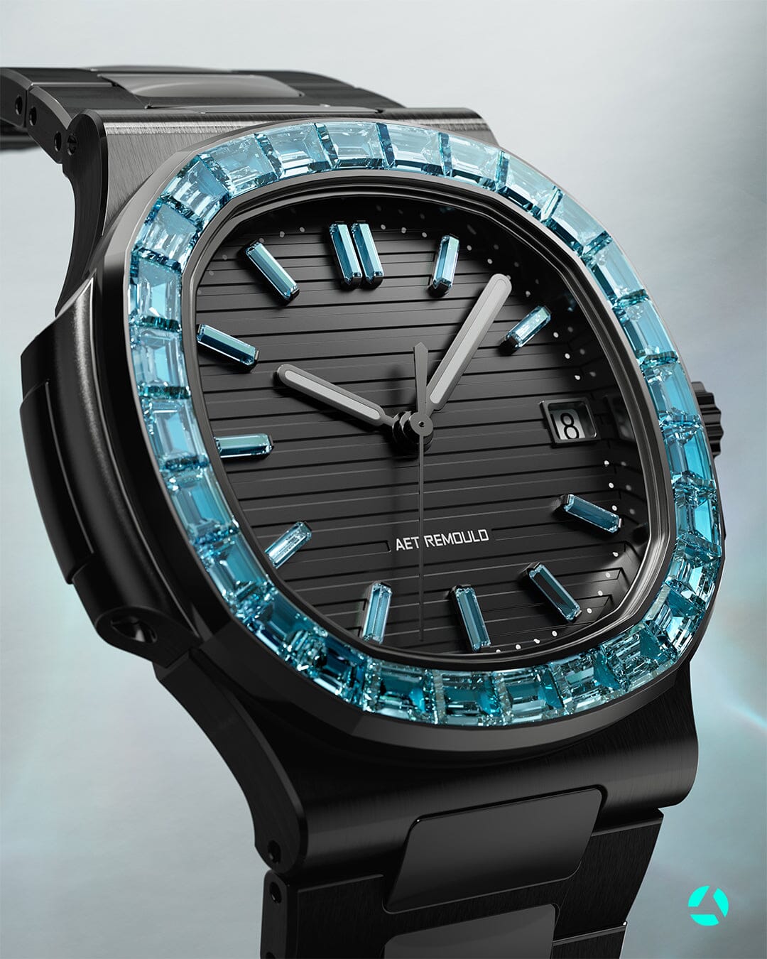 Blue Diamonds AET REMOULD Patek Philippe Nautilus Blue Realm 5711/111P | 蓝色钻石 百达翡丽Nautilus 5711/111P-001 | WORLDTIMER