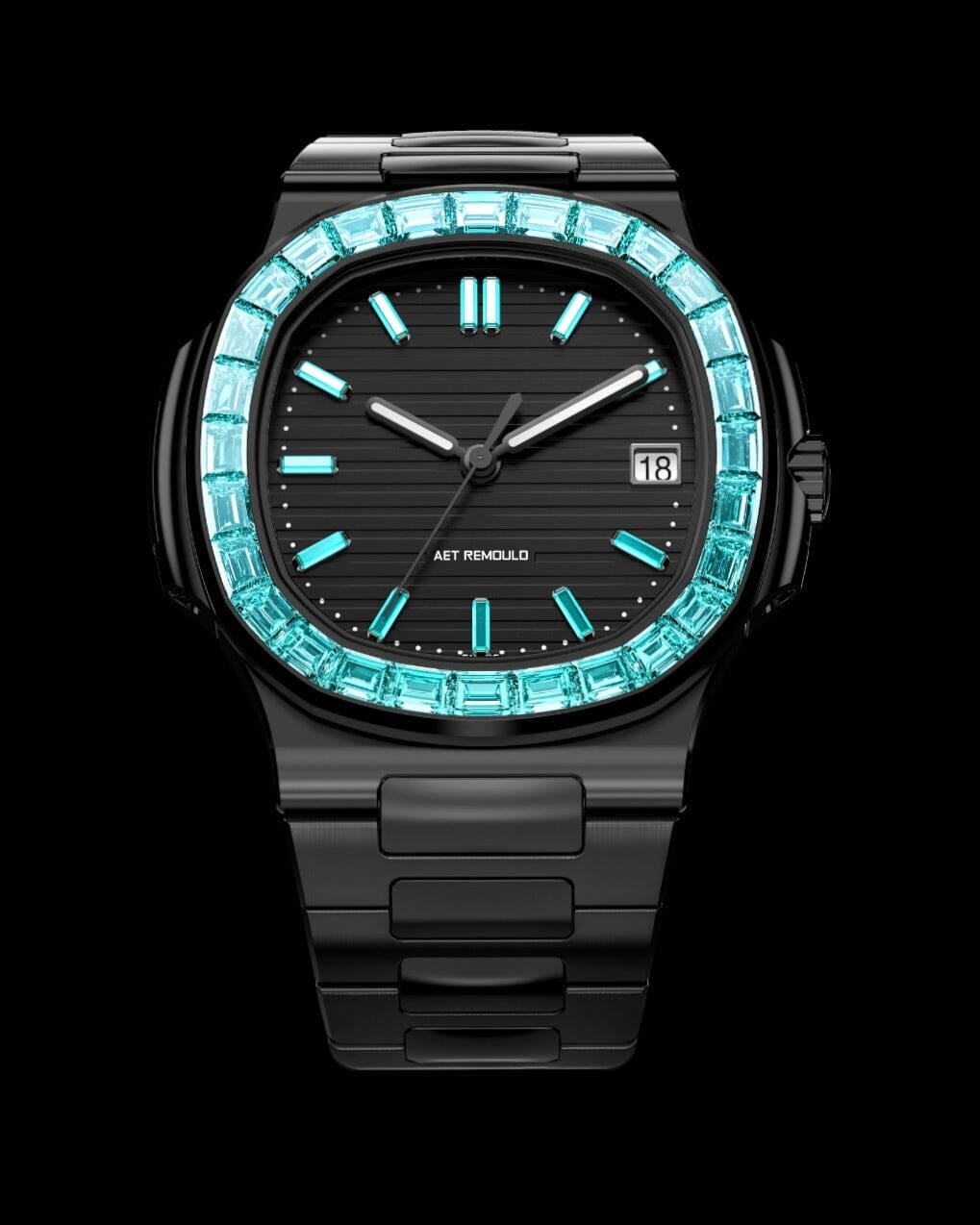 Blue Diamonds AET REMOULD Patek Nautilus Blue Realm 5711/111P | 藍色鑽石 百達翡麗Nautilus 5711/111P-001 | WORLDTIMER