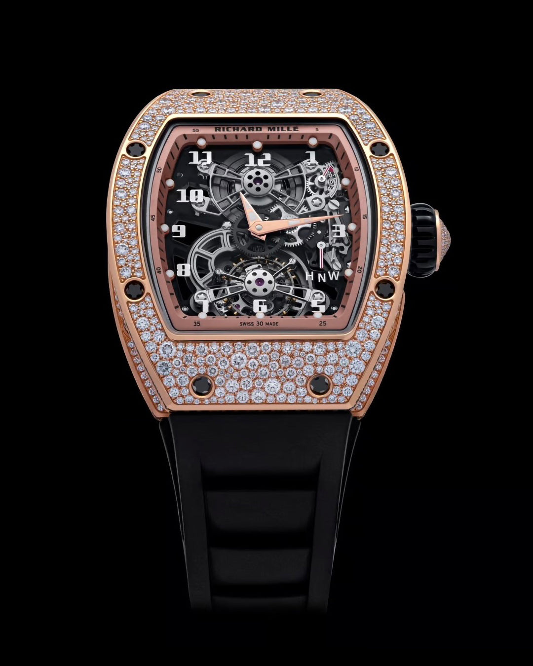 Brand New Richard Mille RM 17-01 Tourbillon Red Gold Snow Set | WORLDTIMER