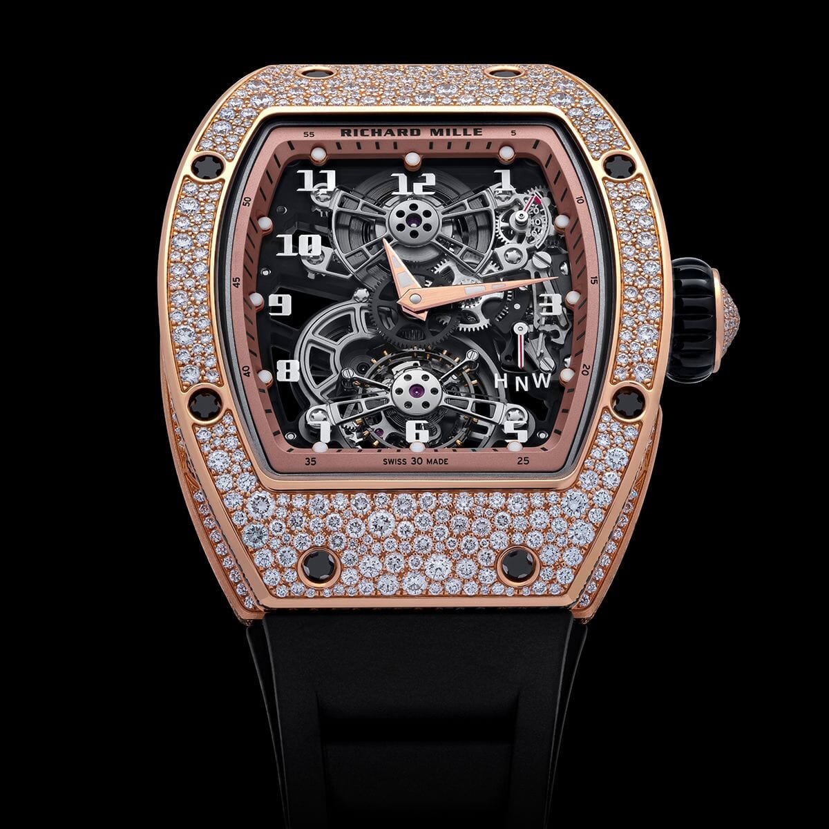 Brand New Richard Mille RM 17-01 Tourbillon Red Gold Snow Set | WORLDTIMER