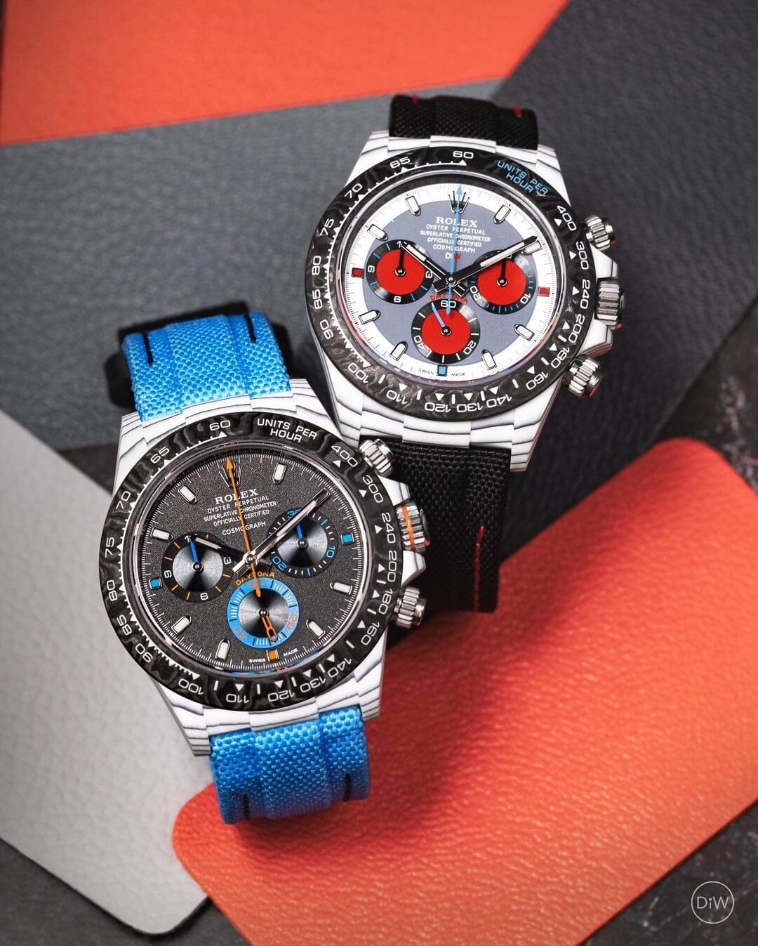 CarboQuartz DiW Rolex Daytona "OCELLARIS UNIQUE" 独一无二 劳力士DiW 石英纤维迪通拿 | WORLDTIMER