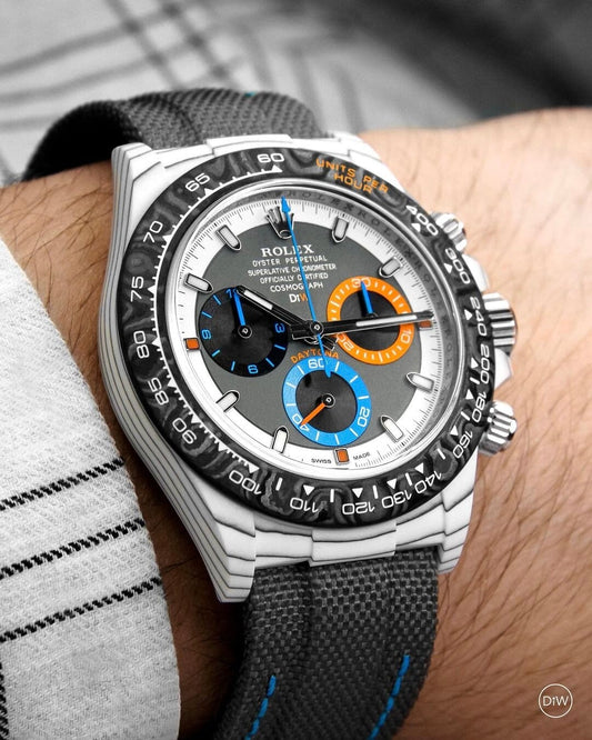 CarboQuartz DiW Rolex Daytona "OCELLARIS UNIQUE" 独一无二 劳力士DiW 石英纤维迪通拿 | WORLDTIMER