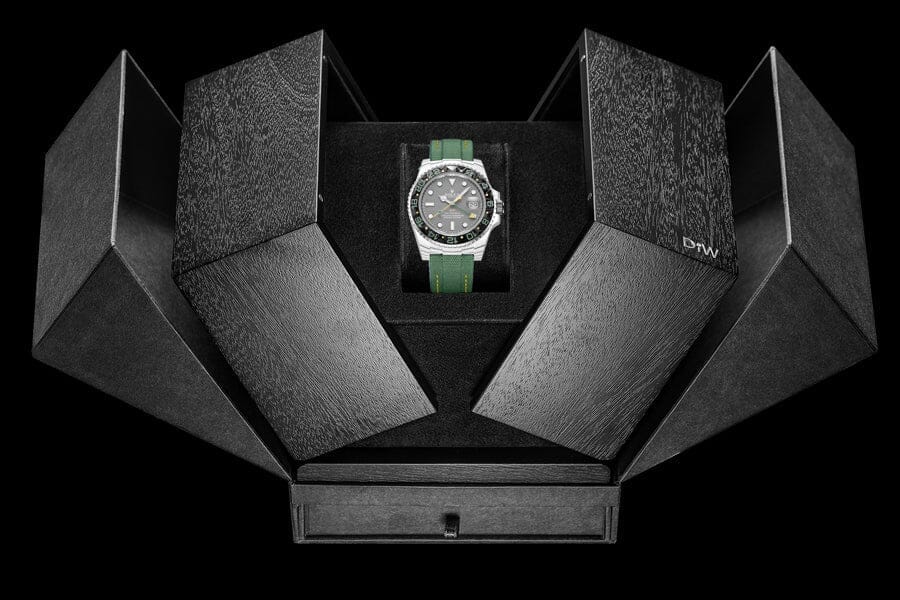 CarboQuartz Rolex DiW GMT Master II "VERDANT GRAY" 勞力士格林尼治型II | WORLDTIMER