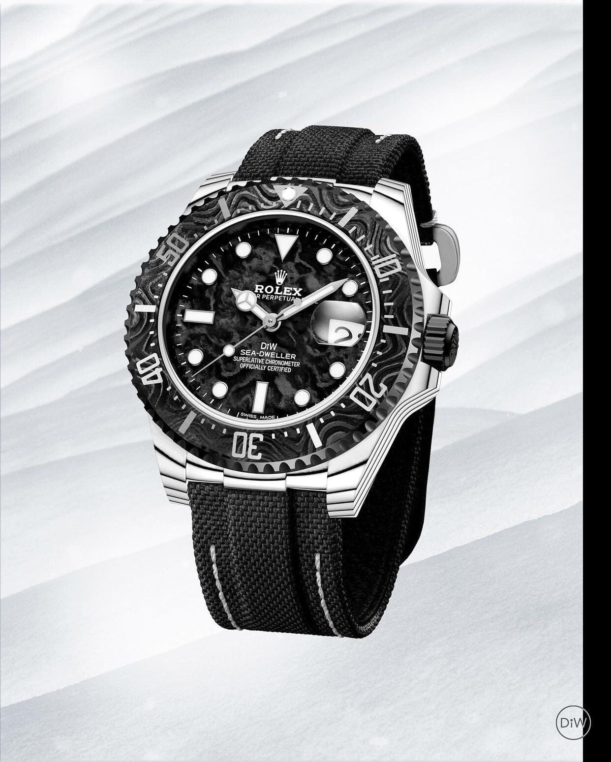 CarboQuartz DiW Rolex Sea Dweller IRBIS DiW劳力士 石英纤维海使型 | WORLDTIMER