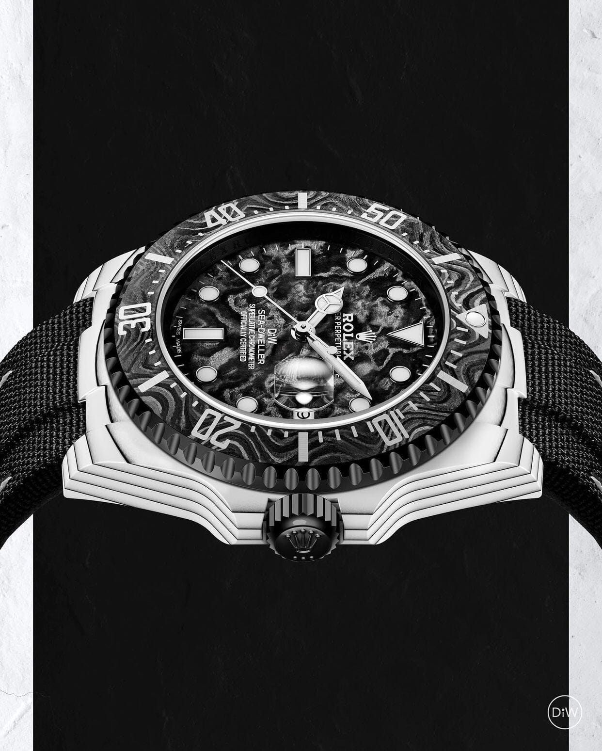CarboQuartz DiW Rolex Sea Dweller IRBIS DiW劳力士 石英纤维海使型 | WORLDTIMER