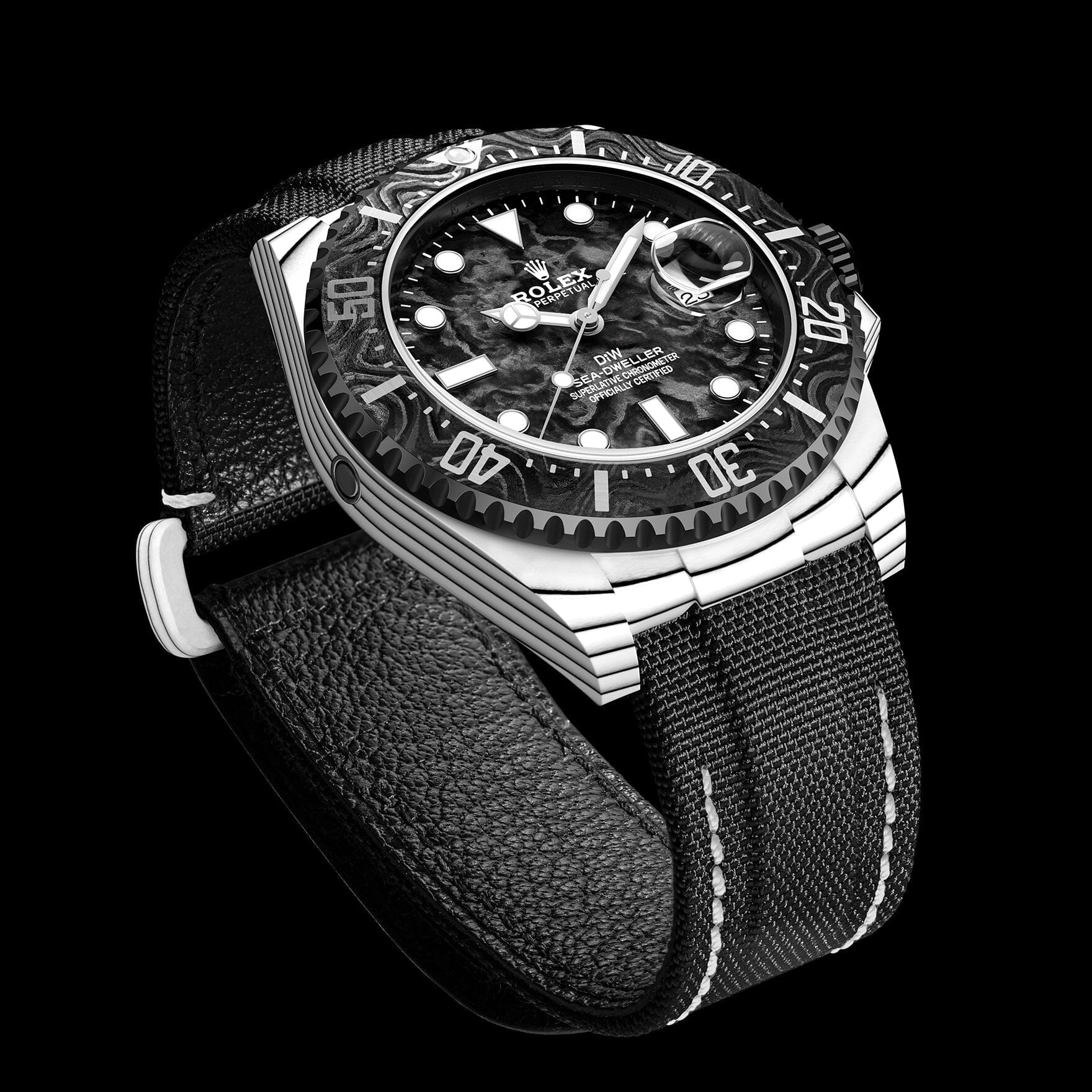 CarboQuartz DiW Rolex Sea Dweller IRBIS DiW劳力士 石英纤维海使型 | WORLDTIMER