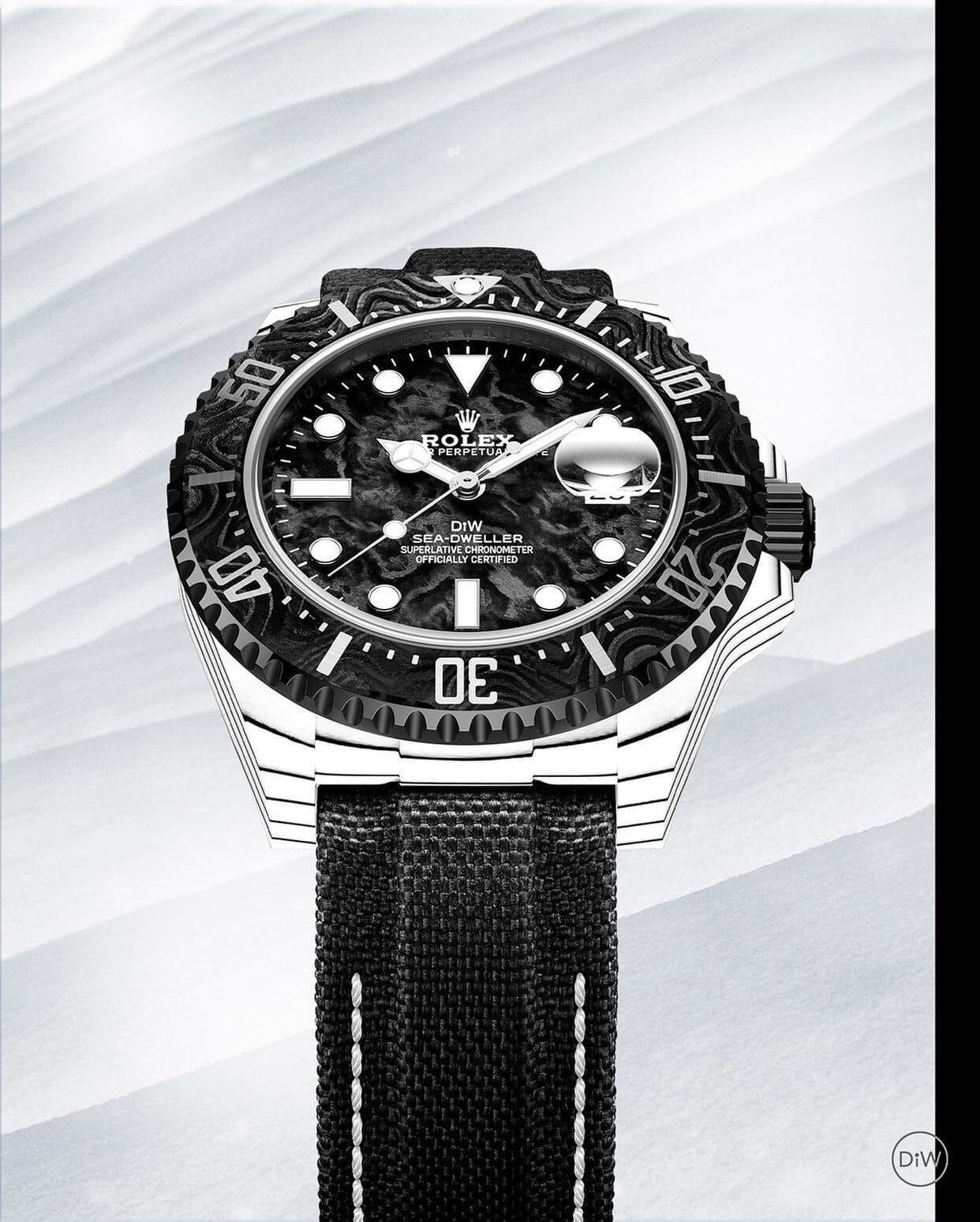 CarboQuartz DiW Rolex Sea Dweller IRBIS DiW劳力士 石英纤维海使型 | WORLDTIMER