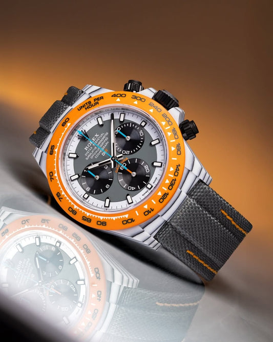 CarboQuartz Rolex DiW Daytona OCELLARIS 劳力士DiW 石英纤维迪通拿 | WORLDTIMER