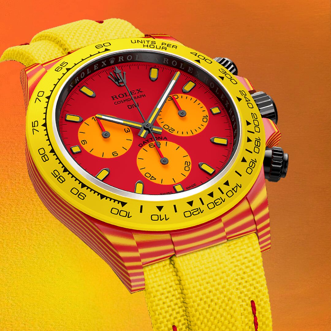 CarboQuartz Rolex DiW Daytona VOLCANO 劳力士DiW 石英纤维迪通拿 | WORLDITMER