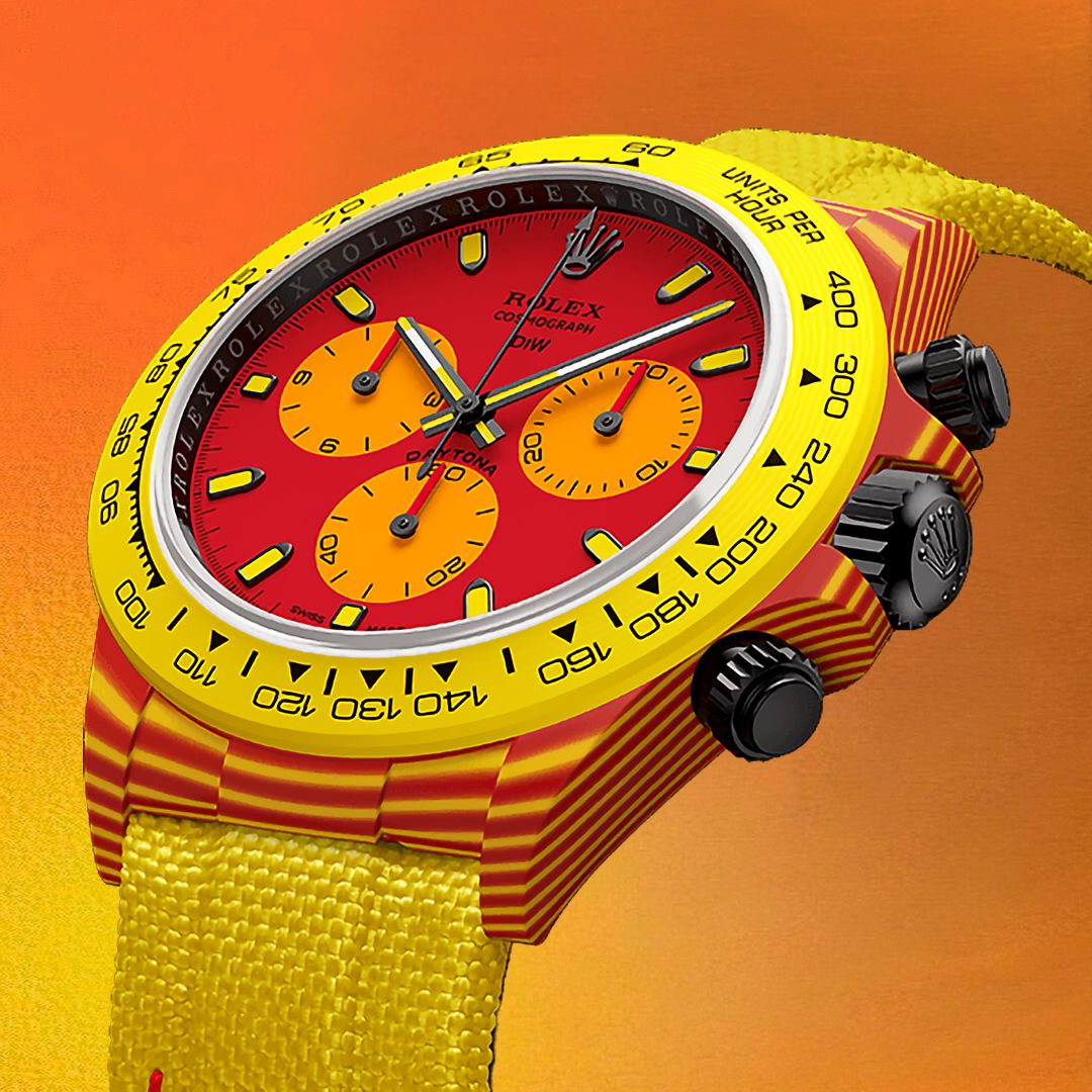 CarboQuartz Rolex DiW Daytona VOLCANO 即将爆发的火山劳力士迪通拿 | WORLDITMER