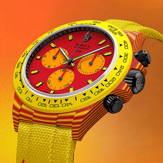 CarboQuartz Rolex DiW Daytona VOLCANO 即将爆发的火山劳力士迪通拿 | WORLDITMER