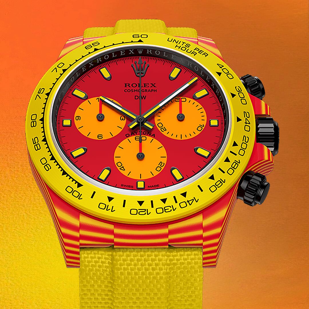 CarboQuartz Rolex DiW Daytona VOLCANO 劳力士DiW 石英纤维迪通拿 | WORLDITMER