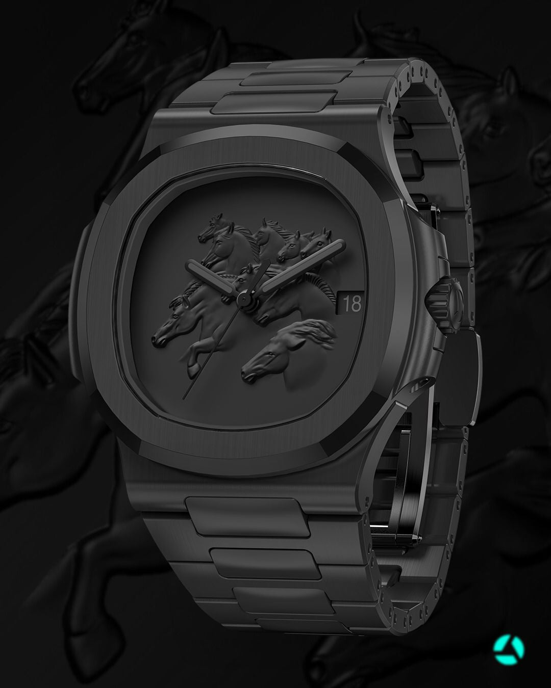 🏮 Chinese Horse Year • Ceramic • Nautilus • AET REMOULD 🐎 马年限量版 百达翡丽鹦鹉螺 🧧 | WORLDTIMER 