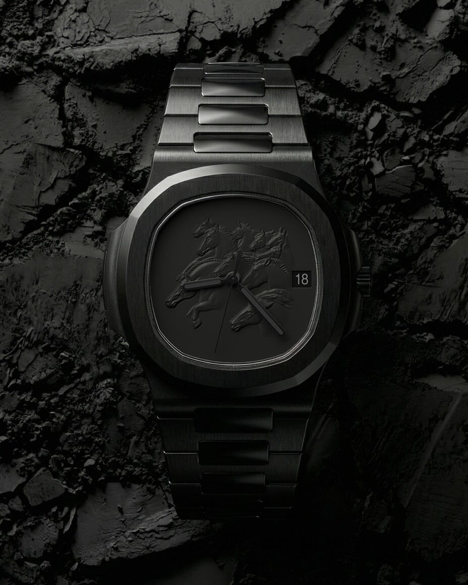 🏮 Chinese Horse Year • Ceramic • Nautilus • AET REMOULD 🐎 马年限量版 百达翡丽鹦鹉螺 🧧 | WORLDTIMER 