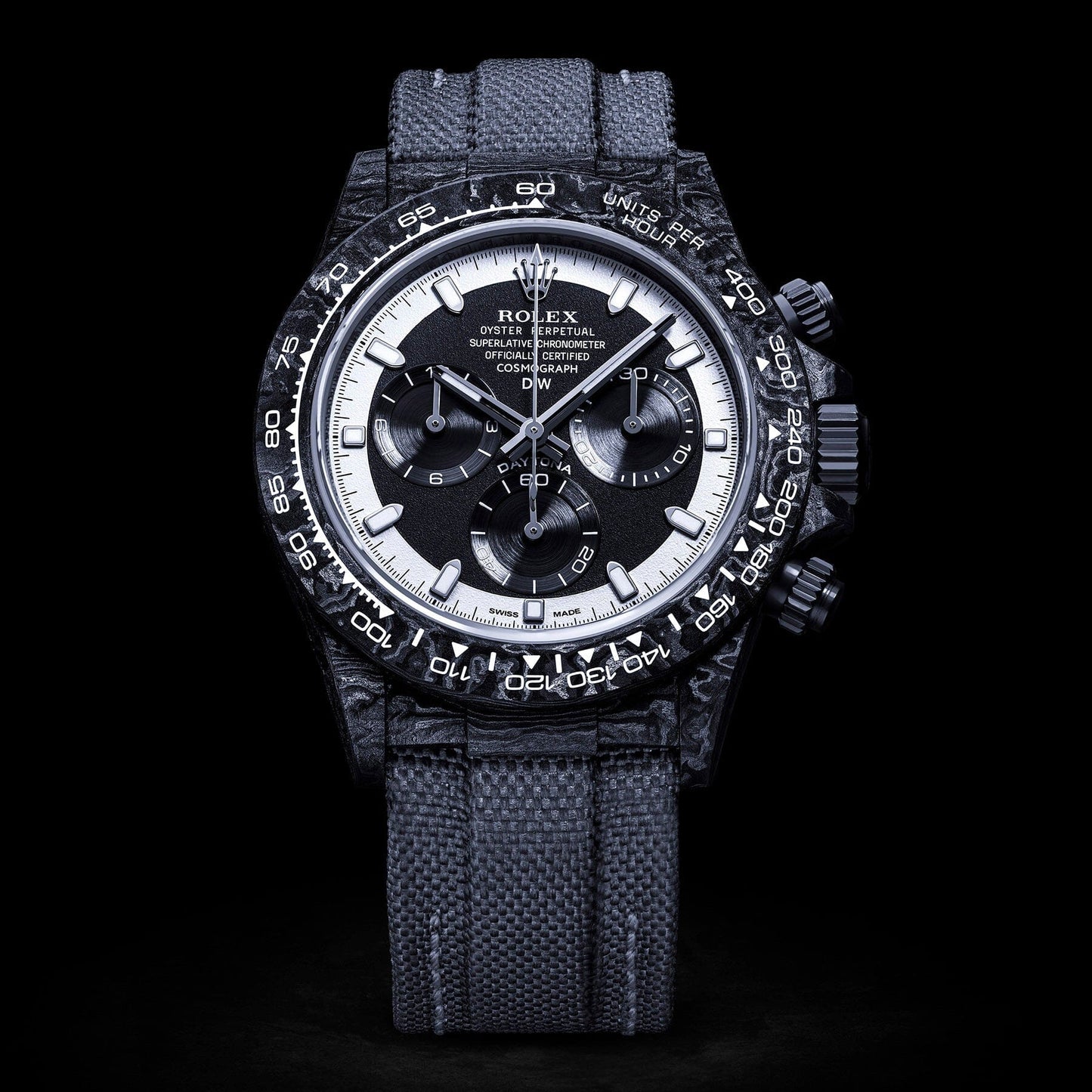 CREAM INVERT Rolex DiW Daytona NTPT碳纤维劳力士 DiW迪通拿 | WORLDTIMER