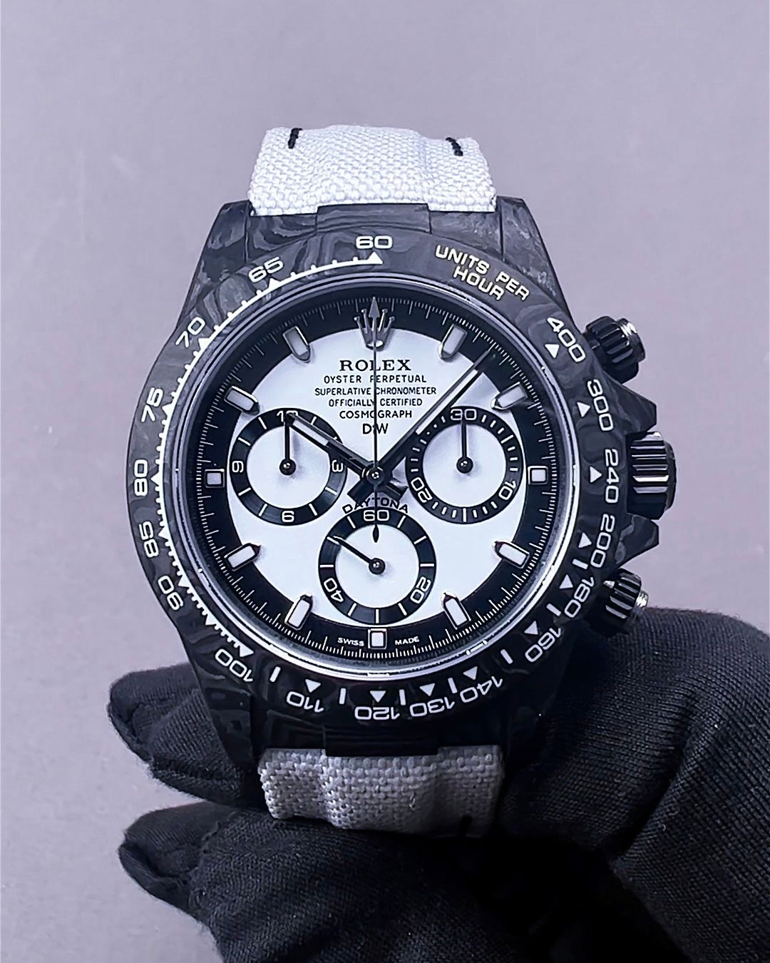 NTPT Carbon Rolex DiW Daytona CREAM V2 劳力士DiW 碳纤维迪通拿 | WORLDTIMER