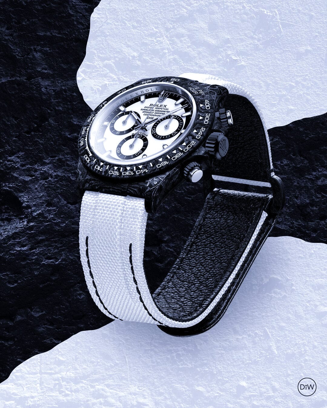 CREAM V2 Rolex DiW Daytona 劳力士DiW 碳纤维迪通拿 | WORLDTIMER