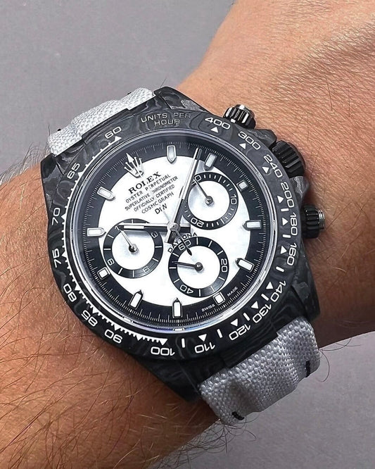 CREAM V2 Rolex DiW Daytona 劳力士DiW 碳纤维迪通拿 | WORLDTIMER