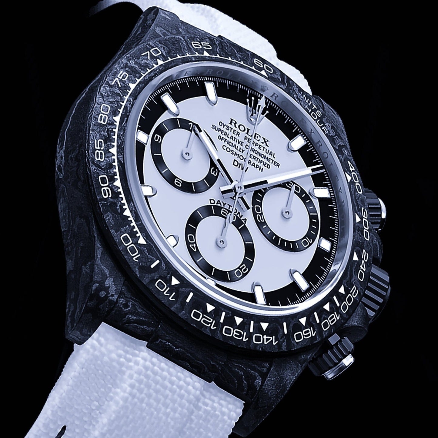 CREAM V2 Rolex DiW Daytona 劳力士DiW 碳纤维迪通拿 | WORLDTIMER